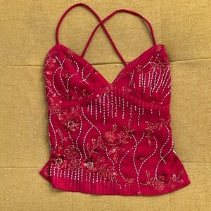 NWOT Peppermayo Beaded Cami Top